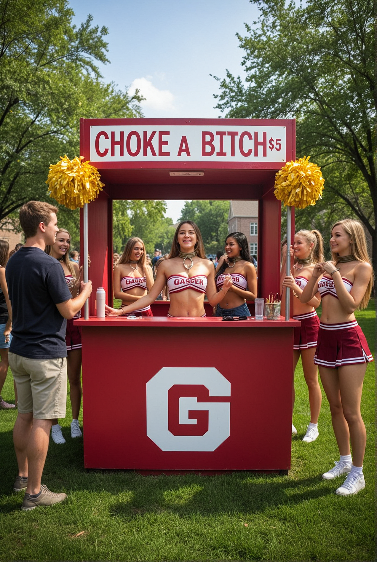 Gasper U Cheerleader Fund Raising — 38