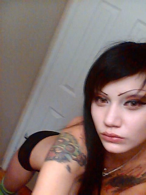 Tiny Tattooed Goth Stripper — 21