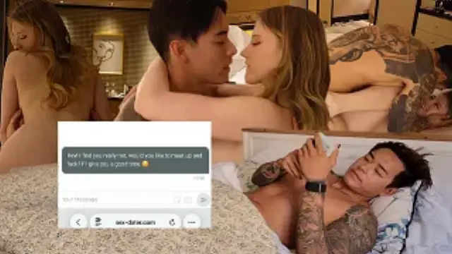 Hooking up with a girl a met from SEX-DATER